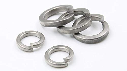 5pcs M8 M10 M12 titanium spring washer Pure titanium spring washers gas circle - (Inner Diameter: M8)