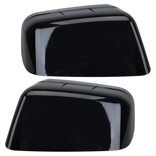Couvercle de rétroviseur haut de gamme noir brillant pour Ford Edge 2007-2010