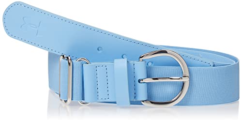 Under Armour Women's Standard Softball Belt, (475) Carolina Blue/Carolina Blue/White, One Size Fits All #TOP17