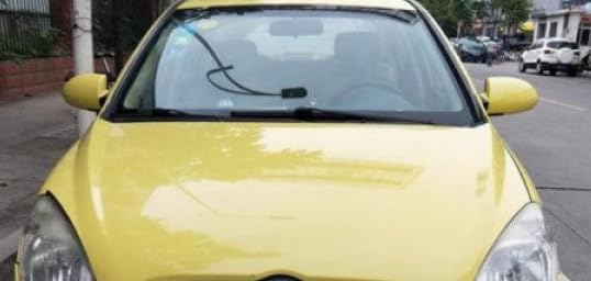 Front Hook Cap Trailer Tow Eye Cover,Intended for Hyundai Accent 06-11 (Yellow)
