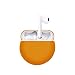Produktbild Hülle Ersatz für Huawei Freebuds 3 2019 Wireless Charging Case Silicone Bluetooth Kopfhörer Case zubehör Schutz in-Ear-kopfhörer-Abdeckung Protective Cover für Huawei Freebuds 3 Schutzhülle (Orange)