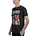Tory Rapper Lanez Short Sleeve T Shirt for Men,Colorful Mens Crewneck T-Shirt Breathable Cotton Graphic Tee Shirts Top for Men Youth Clothing Medium Black Shirt