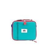 uninni Color Block Blue/Green Insulated Lunch box for Kids - Age 3+ with Leak-Resistant Storage, Mes
