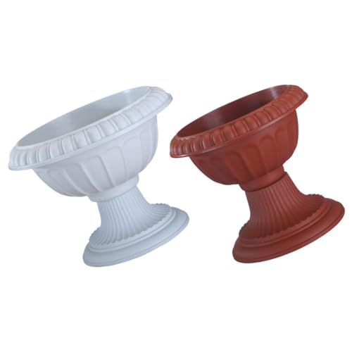 Happyyami 2pezzi Fioriera Da Veranda in Per Fioriera Da Balcone Per Matrimoni Decorazioni Per Veranda in Pp Riutilizzabile