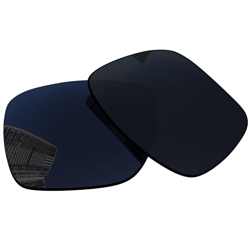 Acefrog Lentes de repuesto polarizadas de 1,5 mm para gafas inteligentes Ray-Ban Meta Wayfarer RW4006 de 50 mm, material mejorado, resistente a los impactos, negro oscuro polarizado, 1,5 mm