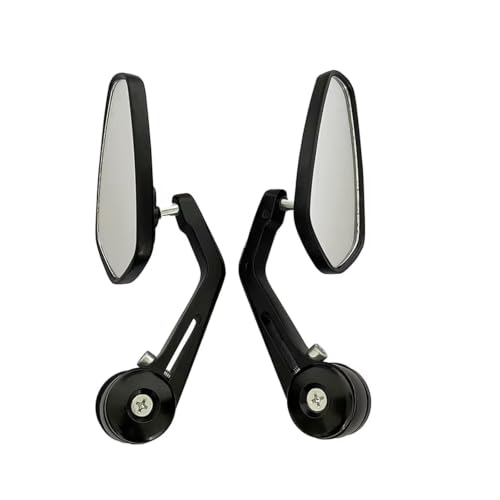 Espejo moto retrovisor con cristal antirreflejos para manillar de 22 mm