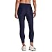 Under Armour Womens HeatGear Armour High Waisted Ankle No-Slip Leggings, Midnight Navy (410)/White, Medium Tall