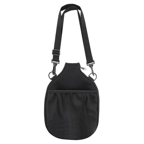 RCGOFOLLOW Bolsa de Red para Guardar Raquetas de Pickleball, Unisex, Resistente al Agua, para Playa, Deportes de Remo, Aventuras al Aire Libre, Bandolera Multifuncional.