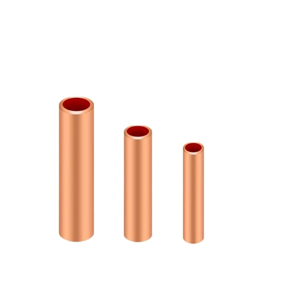 Tubo de cobre puro al 99,9% Longitud de la tubería de cobre 250 mm Seleccione el tamaño (24 mm x 21 mm x 250 mm - 2 unidades)