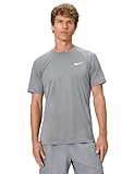 Nike Men's Short-Sleeve Hydroguard,Cool Grey,Medium