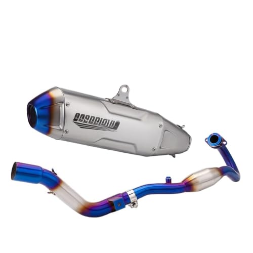Silencieux moto 51mm bleu anti-rouille pour remplacer l'échappement d'origine CRF250L 2012-2025