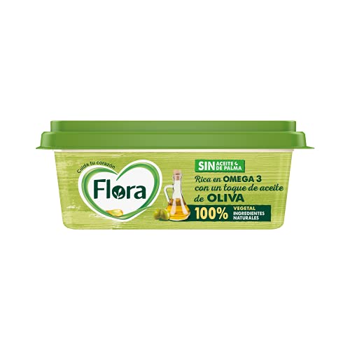 Flora Oliva Margarina Rica en Omega 3, 225g