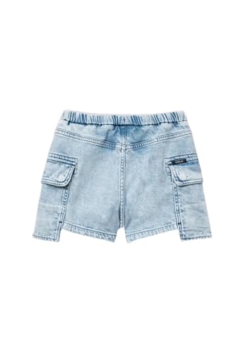 Short vaquero elástico para niñas REPLAY SG9630 denim flexible azul claro talla doce