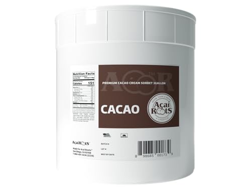 Image of Acai Roots Cacao Cream Sorbet, 3 Gallon - 1 each.