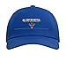 All Hat No Cattle - Own The Responsibility Western Quote Adjustable Printed Baseball Hat, Royal Blue