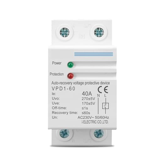 Dispositif de protection automatique 40A 230V contre les variations de tension
