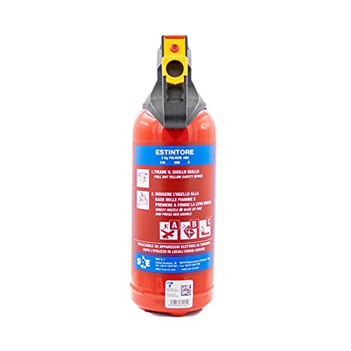 ESTINTORE per AUTO 2kg A POLVERE OMOLOGATO EN 3-7