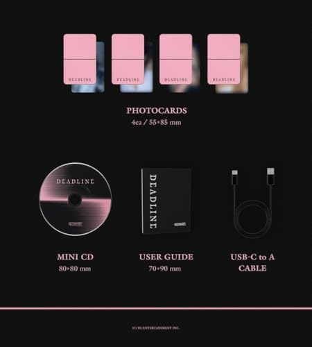Image of BLACK-PINK - Deadline [Mood Light Ver.] 3rd Mini Album Official K-pop Sealed
