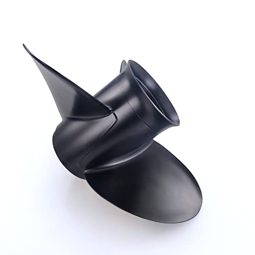 Captain Boat Propeller Fit Johnson Evinrude 40-140 Hp Engines, 13 Spline Tooth Outboard Prop, Rh, Aluminum, Oem Propellers For 50 60 E-Tec 65 70 75 85 88 90 100 110 112 115 120 125 135 Hp (13 1/4X17) #TOP7