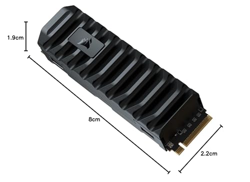 CSSD-F1000gbMP600PXT Velocità Lettura e Scrittura Sequenziale Fino a 7.1000 Mb/s e 5.800 Mb/s, Nero, 1 Tb - Hdd - Immagine 4