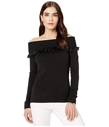 Lilly Pulitzer Alira Sweater Black LG