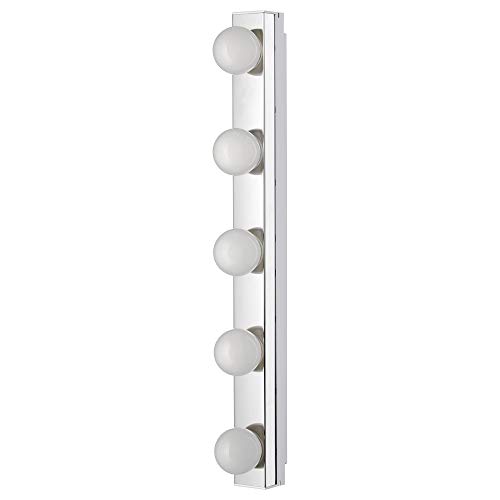 IKEA LEDSJÖ Lámpara de pared LED de acero inoxidable