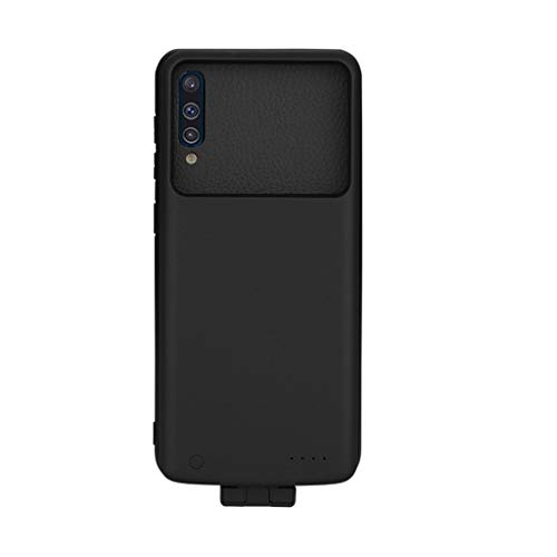 TwoCC Extended Battery 7000Mah Case Phone Charging Cover for Samsung A50 6.4 Inch (Black)