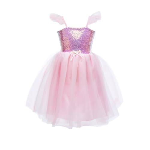 Great Pretenders Silver Sequins Princess Dress for Girls Size 5-6