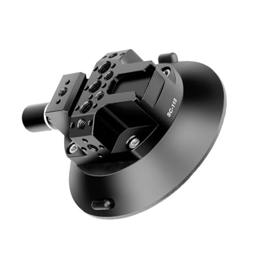 117 Mm Großer Saugnapf Vakuum Saug Kamerahalter Sichere Befestigung Für Flache Oberflächen Mehrere Erweiterungsanschlüsse DSLR Autohalterung