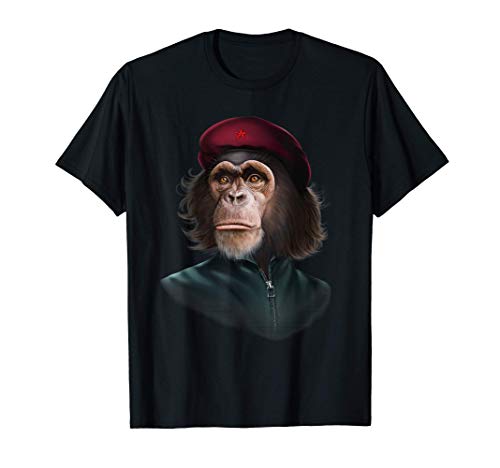 Schimpansen verkörperten Che Guevara T-Shirt