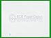 Mortara Compatible 15022-001 Generic ECG Paper 10 Pack, Z-Fold, Array (Blank) Grid, 8.50