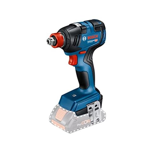 Bosch Professional 18V System Akku Drehschlagschrauber GDX 18V-200 (max. Drehmoment 200 Nm, ohne Akku/ Ladegerät)