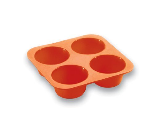 Kitchencookshop 100% Silicone Bakeware hf2530a, 11.5x15 Centimeters 3 Centimeters H/Muffin 1Pc