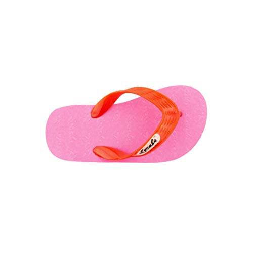 Kids Pink Fliip Flop Sandal, 9" length3