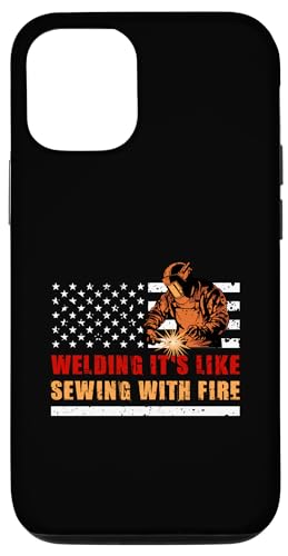Carcasa para iPhone 13 Pro Soldador de soldadura Metal Worker Weld Men Cool Pride