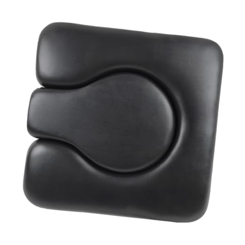 harayaa Portable Commode Chair Cushion Replacement, Commode Chair Seat Pad, Bedside Commode Cushion for Shower, Black Gourd