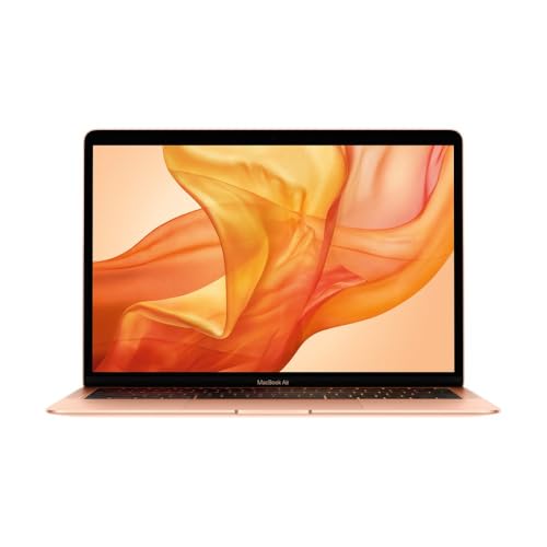 2018 Apple MacBook Air Retina with Intel 1.6 GHz Core i5 (13-inch, 8GB RAM, 128GB SSD Storage, Qwertz Germany/Austria) - Gold (Reconditionné)