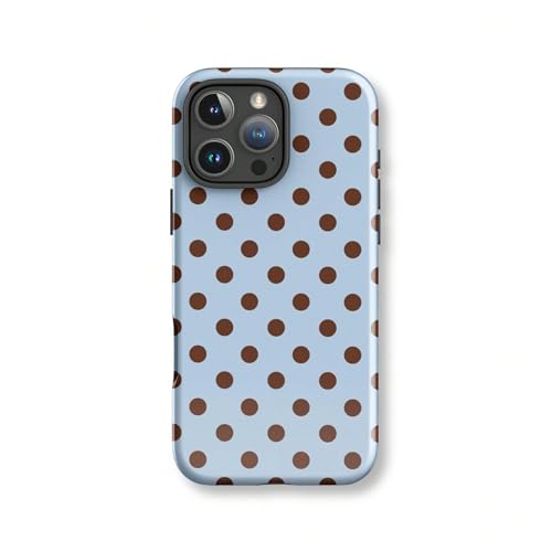 Paekabao Home Phone Case iPhone �p �o�[�K���f�B �s���N�̐��ʖ͗l �X�^�C���b�V���ȕی�J�o�[(�u���[, iPhone 16 Pro)