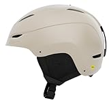 Giro Ceva MIPS Skihelm, schlanke Silhouette, verstellbare Passform, Thermostat Control-Belüftung, kompatibel mit Outdoor Tech Audio, MIPS Schutzsystem, Farbe: Stone Pearl, Größe: S