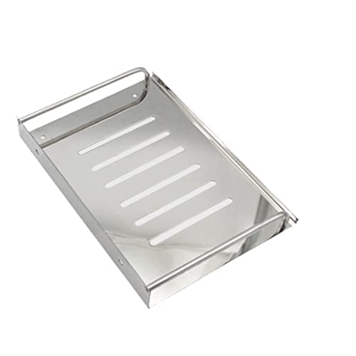 Estante de baño de acero inoxidable engrosado XMING con bandeja de 21 cm 3