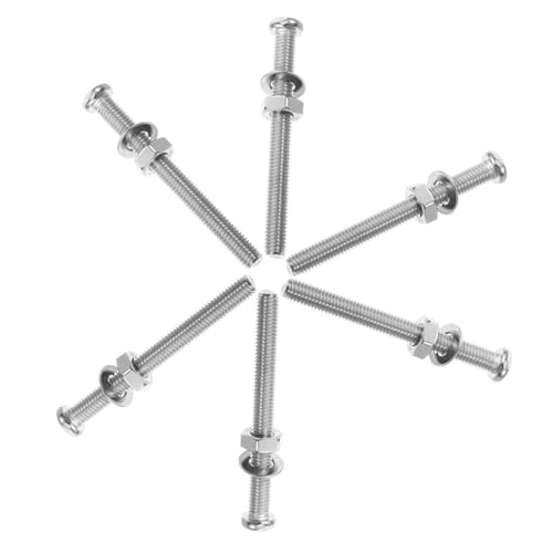Paquete 6 tornillos para escalera de piscina de acero inoxidable