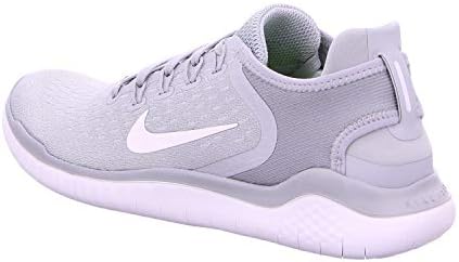 NIKE Womens Free Run 2018 Running Shoes Wolf Grey/White/Volt 942837-003 Size 10