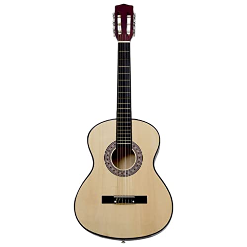 lyrlody Guitares acoustiques, Cordes en Nylon 39 Pouces 12 pièces Guitare Classique avec Sac pour Amateurs pour… - Les Beatles, Paul McCartney, John Lennon, RIngo Starr, George Harrison lyrlody Guitares acoustiques, Cordes en Nylon 39 Pouces 12 pièces Guitare Classique avec Sac pour Amateurs pour…