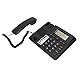 Kabelgebundenes Desktop-Telefon, Festnetz mit LCD-Display-Taste, Anrufer-ID-Wecker mit Freisprechfunktion, Schnurtelefone für das Home-Hotel-Büro, Klassisches Retro-Festnetz-Telefon mit Kabel