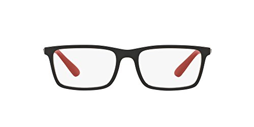 Image of Ray-Ban Square Unisex Optical Frames (0RX7091I|54.1 mm|Transparent)