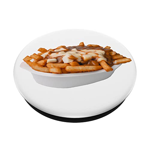 Poutine PopSockets Swappable PopGrip, Black - Image 2