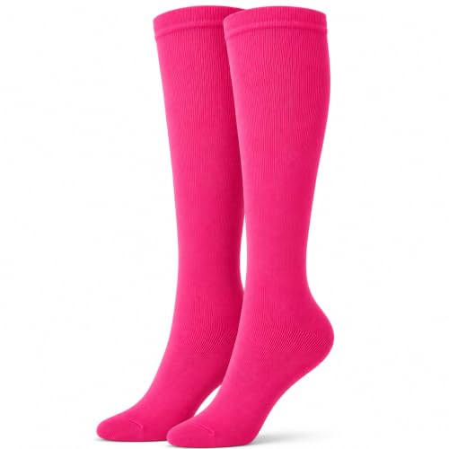 Image of juDanzy Solid Knee High Socks for Sports or School Uniforms