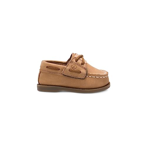 Sperry PB59776-101-1 MEDIUM US BIG KID Baby Boys Authentic Original Crib Jr Boat Shoe thumb #1