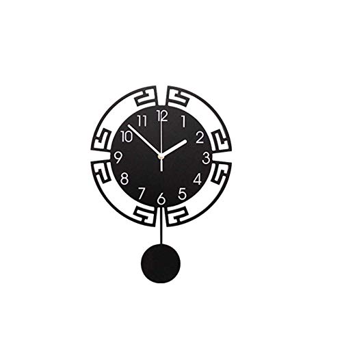 Horloge murale en bois silencieuse sans perforation pour préserver vos murs