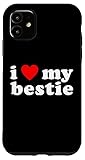 I HEART MY BESTIE Funny Friends Forever Statement